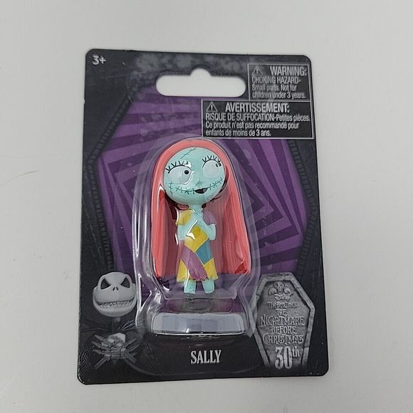 Nightmare Before Christmas Jack Skellington Figures Sally Oogie Boogie Set of 4 - Picture 3 of 10